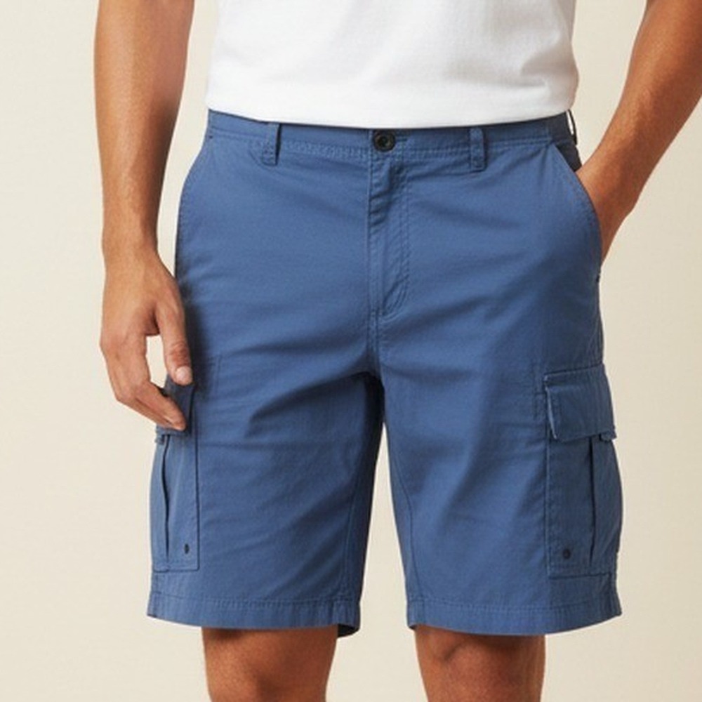 Quiksilver Waterman NWT Mens Cargo Walk Shorts 40 Ensign Blue Fishing Boating